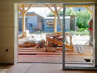 Дверь портальная Рехау 80